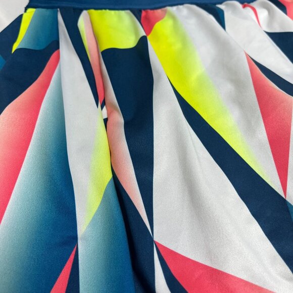 Adidas US Open Geometric Print Climalite Tennis Skirt with Built-In Shorts Sz M - Picture 8 of 10